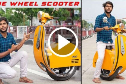 single wheel electric scooter,Single Wheel Electric Scooter Video Viral