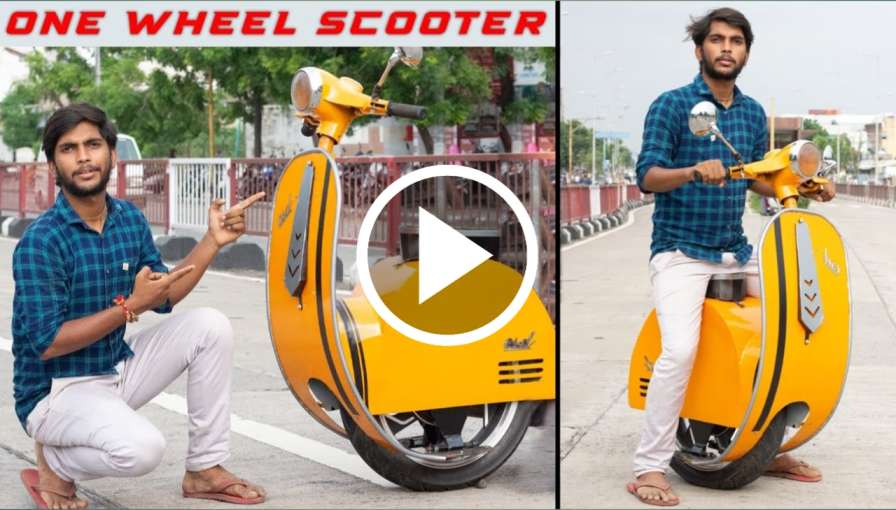 single wheel electric scooter,Single Wheel Electric Scooter Video Viral